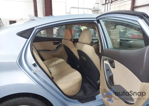 2013 Hyundai Elantra Gls/Limited from USA, damaged, VIN KMHDH4AE3DU517637